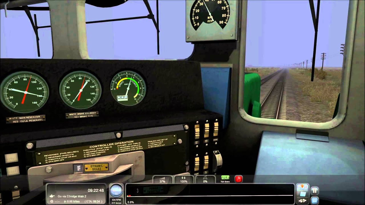 Train Simulator 2013 - SD40-2 Burlington Northern