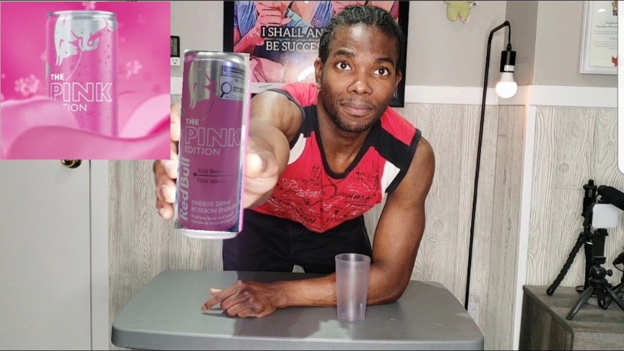 TRYING THE NEW PINK EDITION REDBULL AND RANKING (VALENTINE'S DAY EDITION)