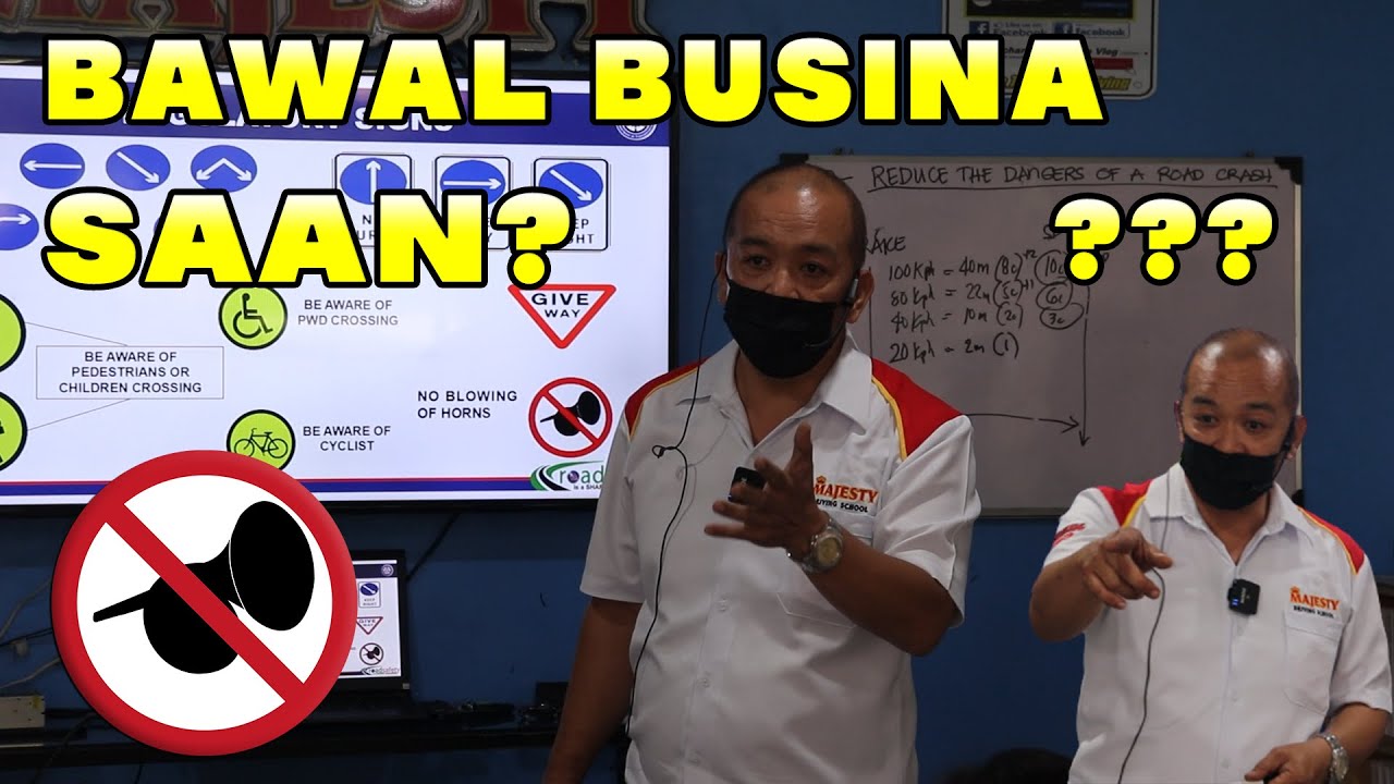 Tamang Paggamit ng Busina