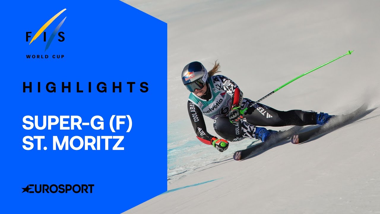 Premierensieg im Super-G - Aicher stürzt | Highlights deutsch | St. Moritz | Ski Alpin | Frauen