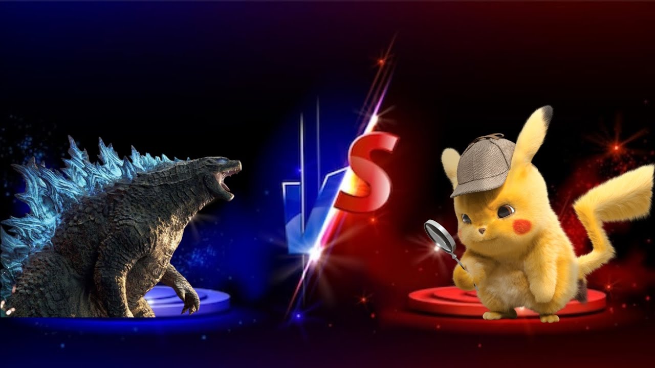 Godzilla vs Pikachu