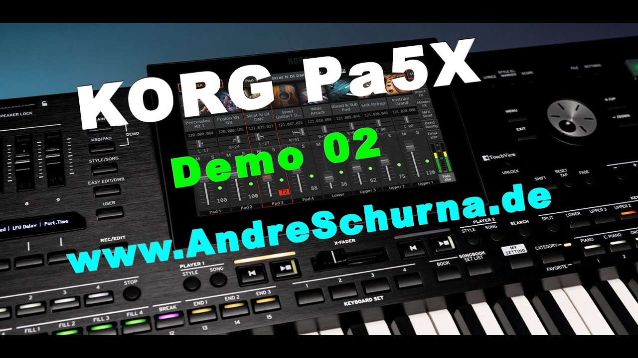 Korg Pa5X Demo 2 Stand By Me / Glenn Miller... played by Soundstudio Andrè Schurna