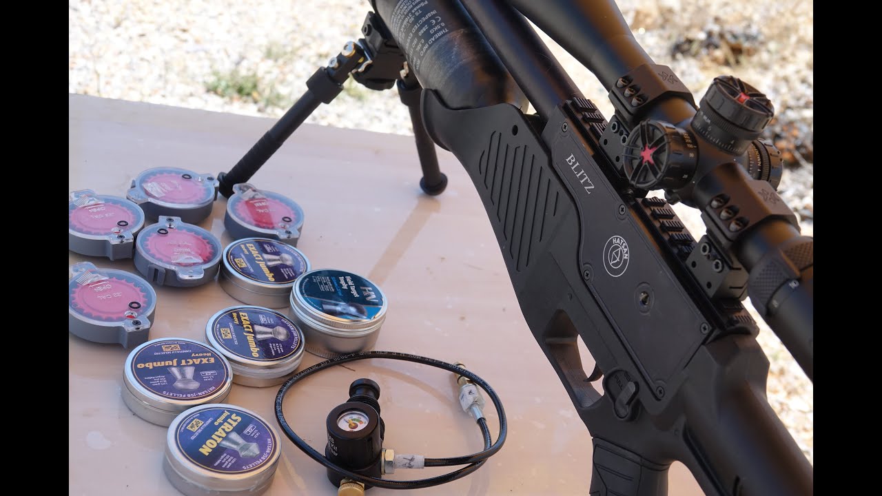 Hatsan Blitz .22 ( 5.5 mm ) PCP Part 2 Full Auto Groupman ( With English Subtitles )