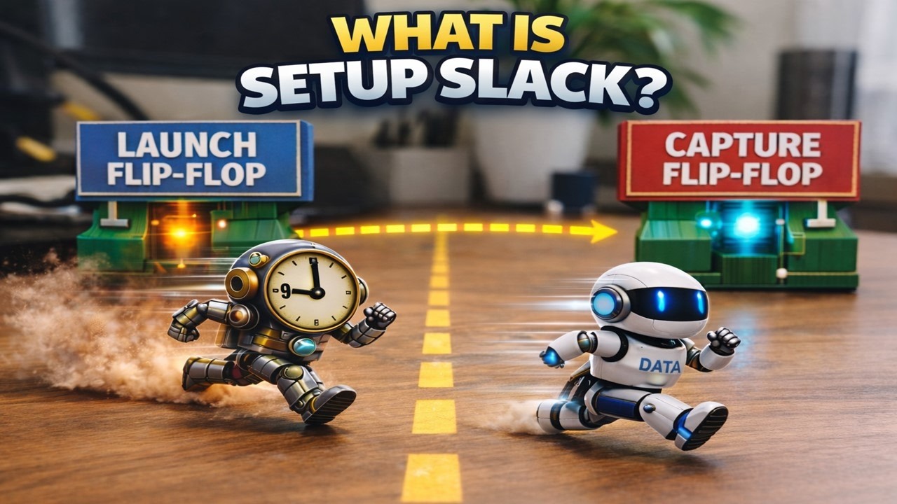 What is Setup Slack in VLSI Design?