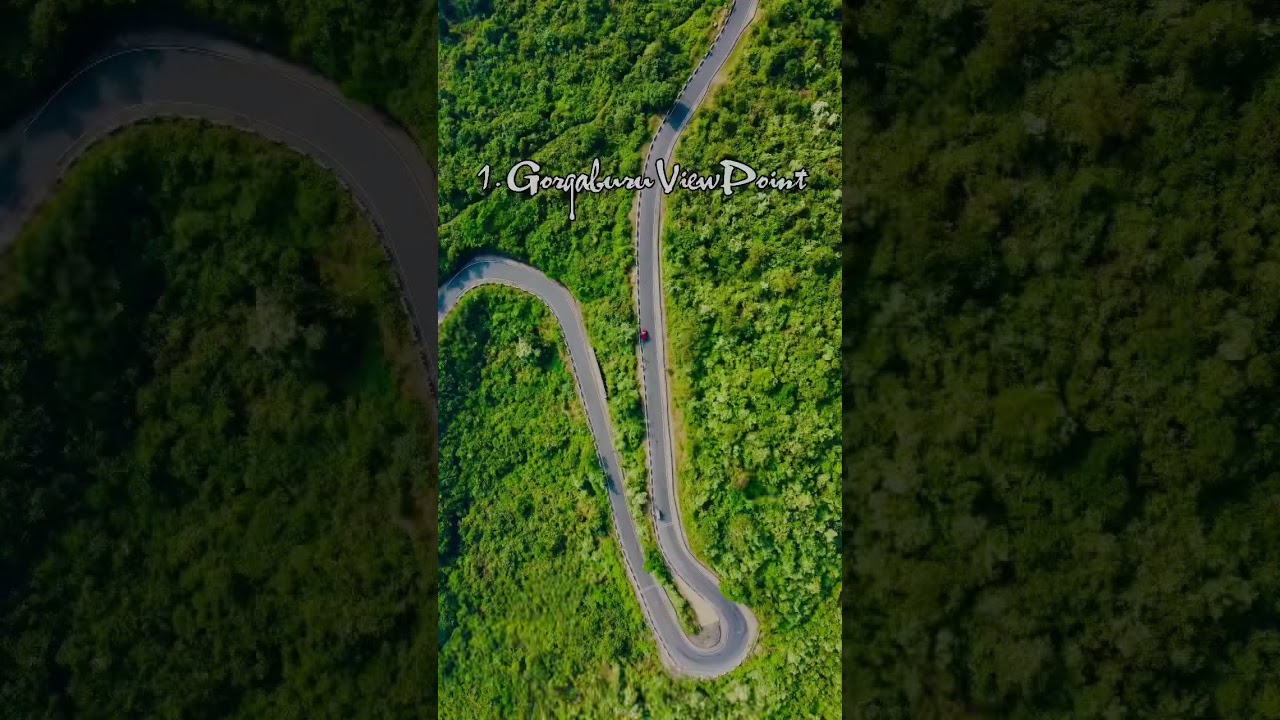 Top 10 Places in Ajodhya hills | Purulia #short #shorts #top10places #shortsvideo #shortvideo #drone