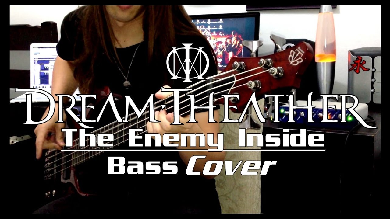 DREAM THEATER - THE ENEMY INSIDE-  BASS COVER BY RAPHAEL DAFRAS