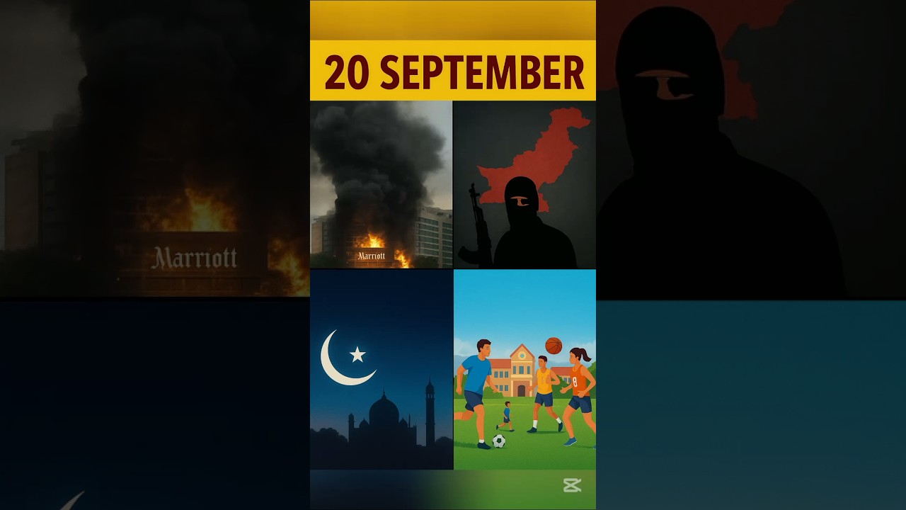 20 September Events of the Day | Pakistan History, Islamic Facts & World Celebrations 🌍🇵🇰 