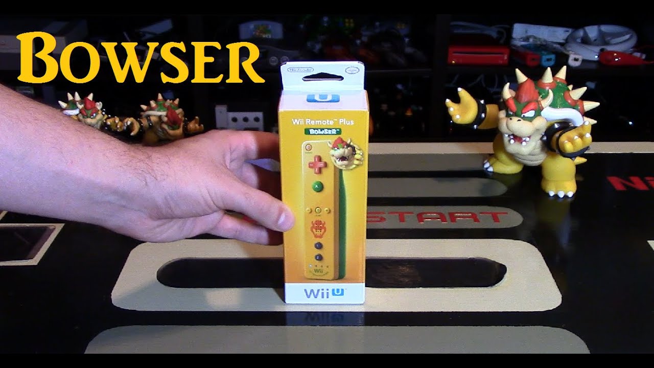 Bowser Wii Remote Plus Unboxing | Nintendo Collecting