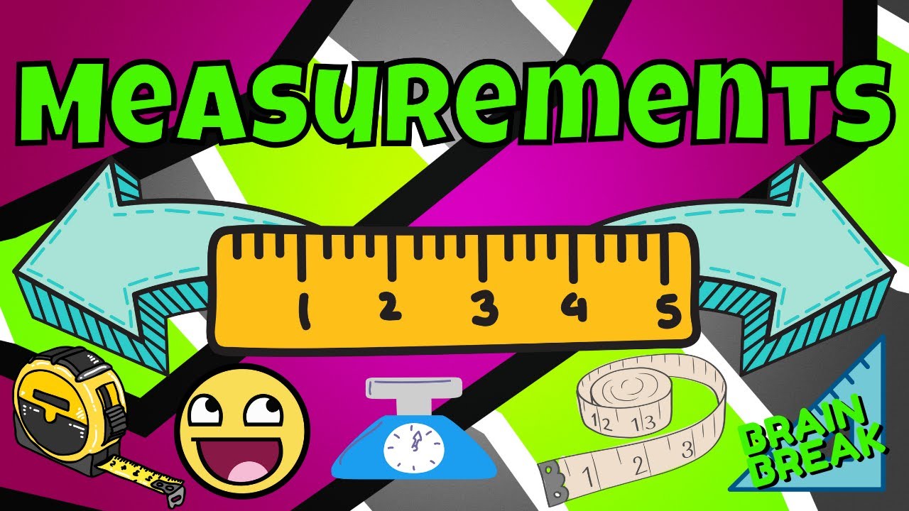 MEASUREMENTS. BRAIN BREAK EXERCISE FOR KIDS. KINDERGARTEN ACTIVITY. MATH GAME FOR KIDS. PRE K - 1ST