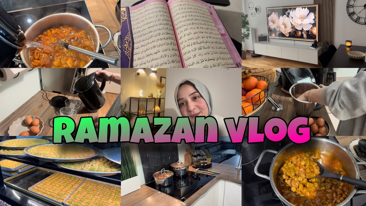 Ramazan Vlog | İftar Menüsü | Sahur Hazırlıgı | Neler Hazırladım? | Rutin Temizlik | Benimle Bir Gün