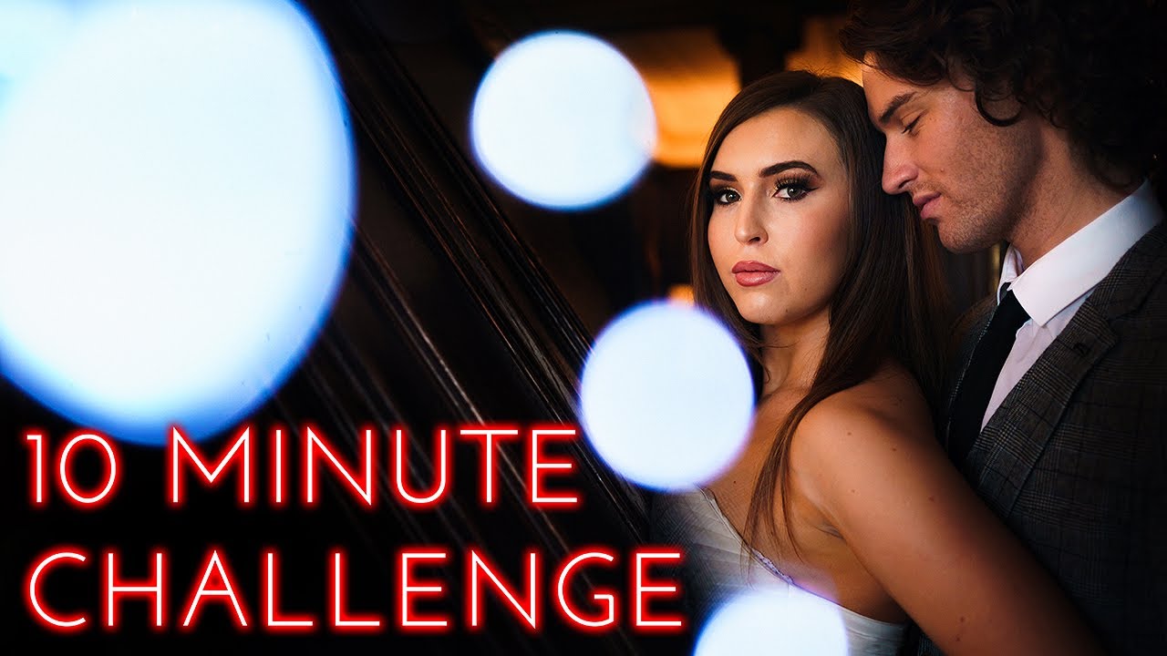 10 MINUTE BRIDE AND GROOM PORTRAIT SHOOT - Touching distance challenge