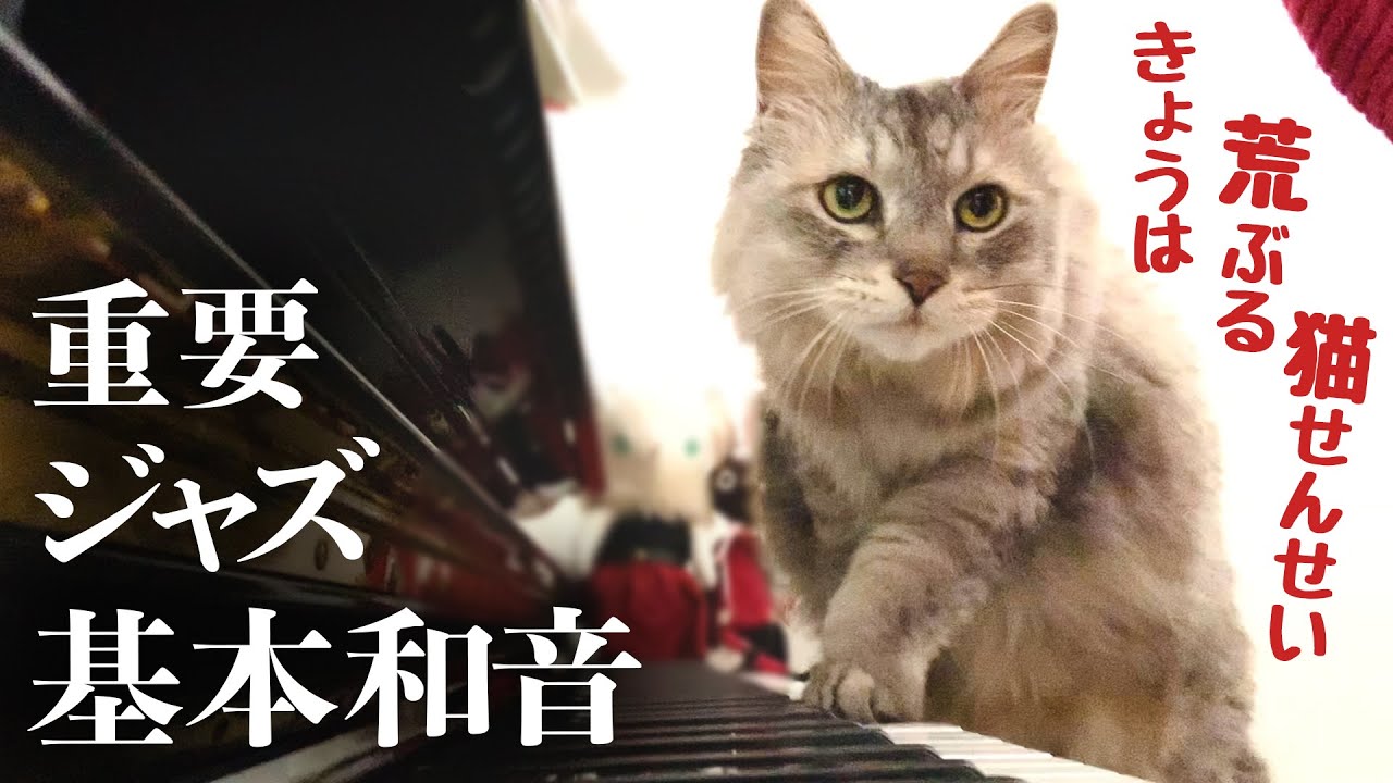 ジャズピアノ知っておくべき基本的なコードボイシングの練習