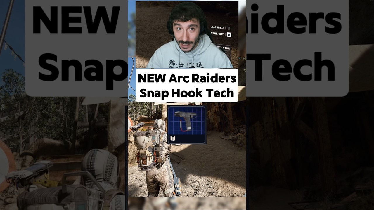 Новая технология карабинов Arc Raiders SNAP HOOK Tech