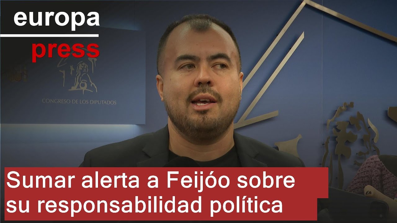 Sumar advierte a Feijóo: 