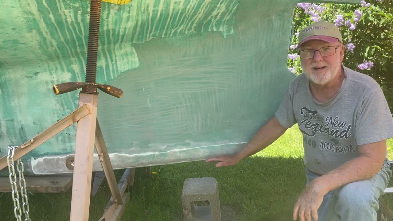 DEEPENING A FRANCES 26 KEEL