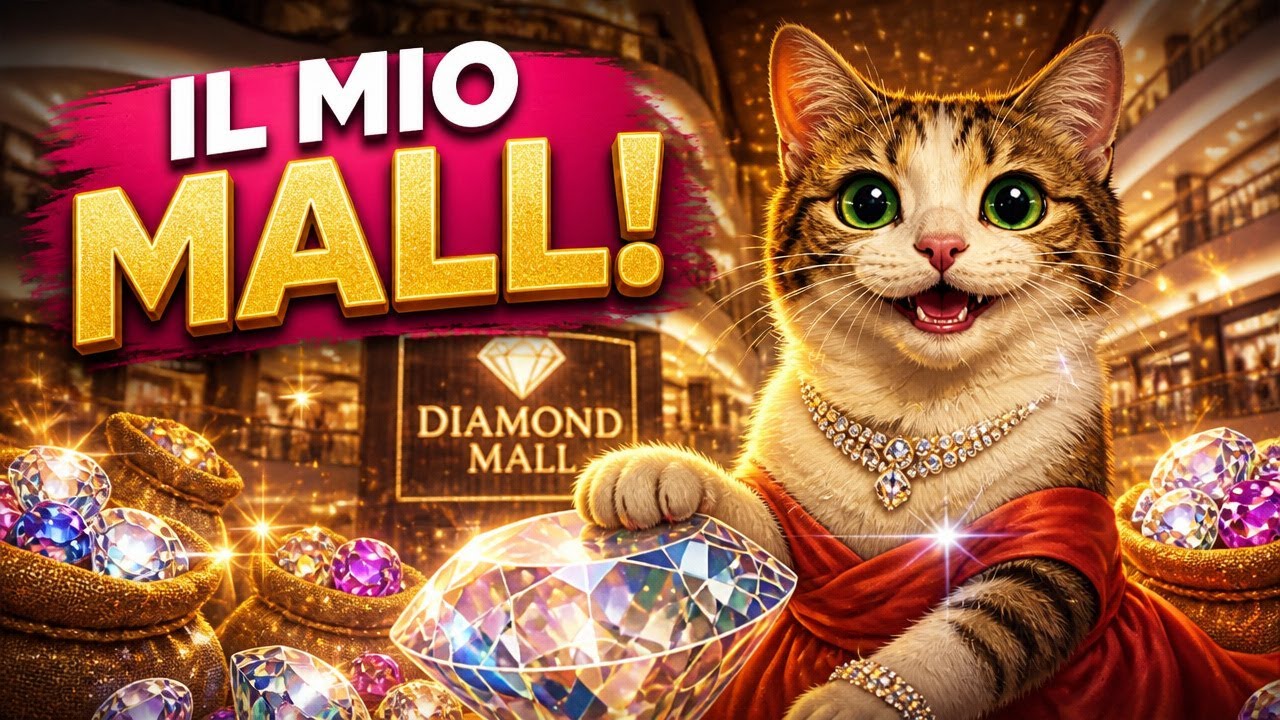 I DIAMANTI? NO, CROCCANTINI! 🐱💎 Apro la GIOIELLERIA su Mall Simulator ITA Ep.11