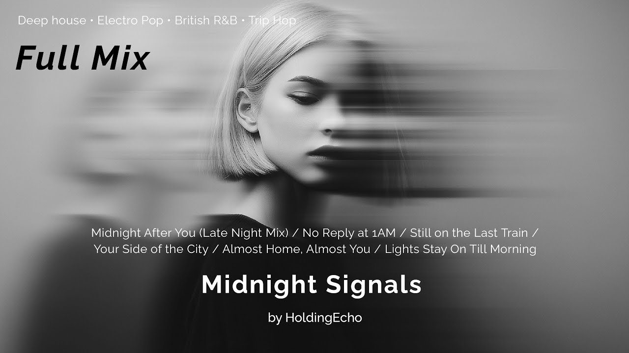 HoldingEcho - Midnight Signals (Full Mix: Deep house • Electro Pop • British R&B • Trip Hop)