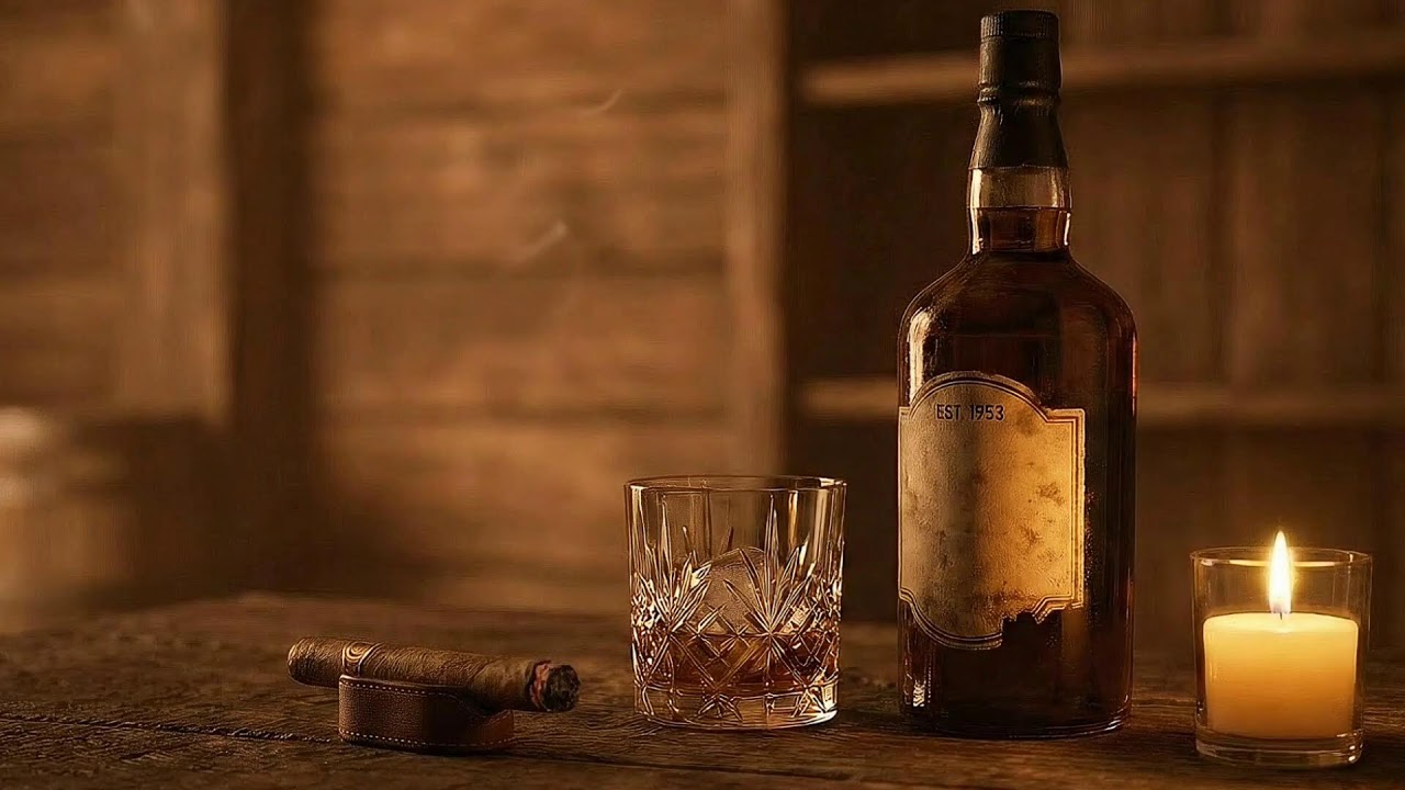 Whiskey Blues — Slow Guitar & Vintage Soul for Peaceful Nights