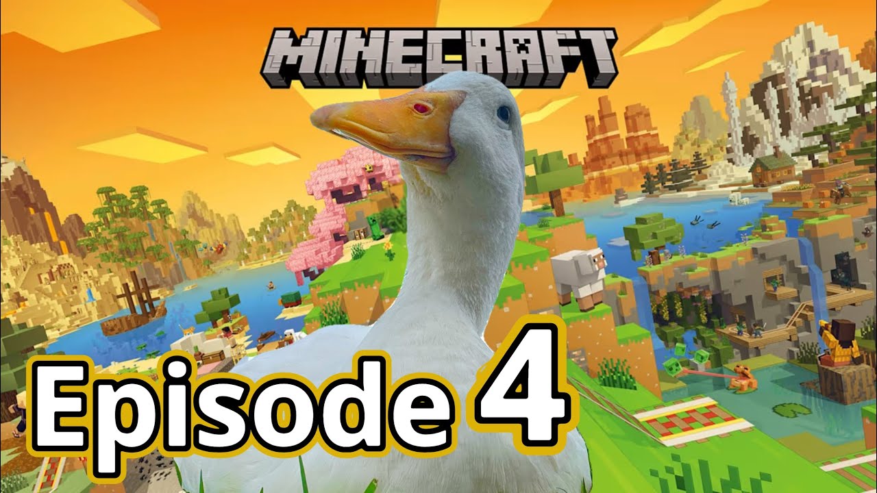 Приключения Морщинки в Minecraft — Эпизод 4 (но я — утка)