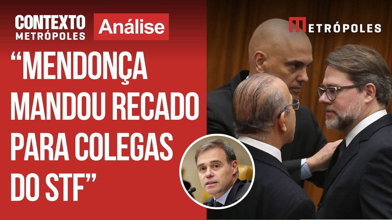 Caso Master: Mendon&ccedil;a deixa claro que n&atilde;o est&aacute; envolvido e manda indireta para colegas