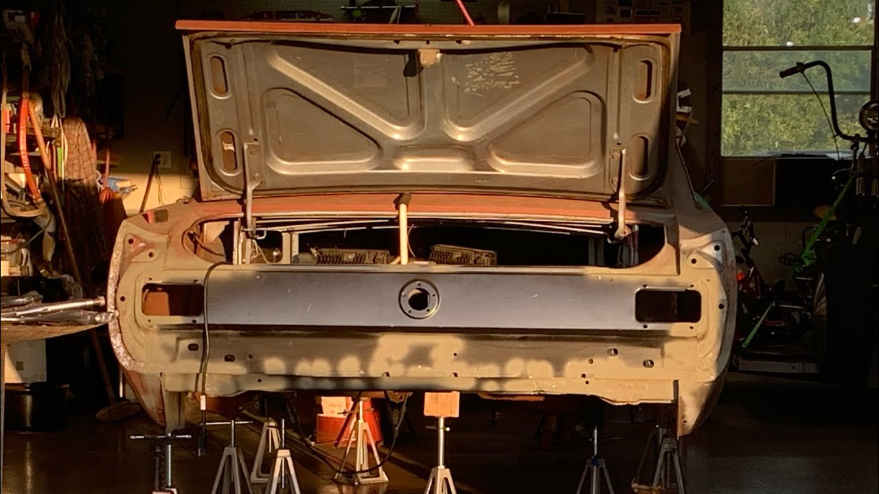 1966 Mustang tail panel and catch-up