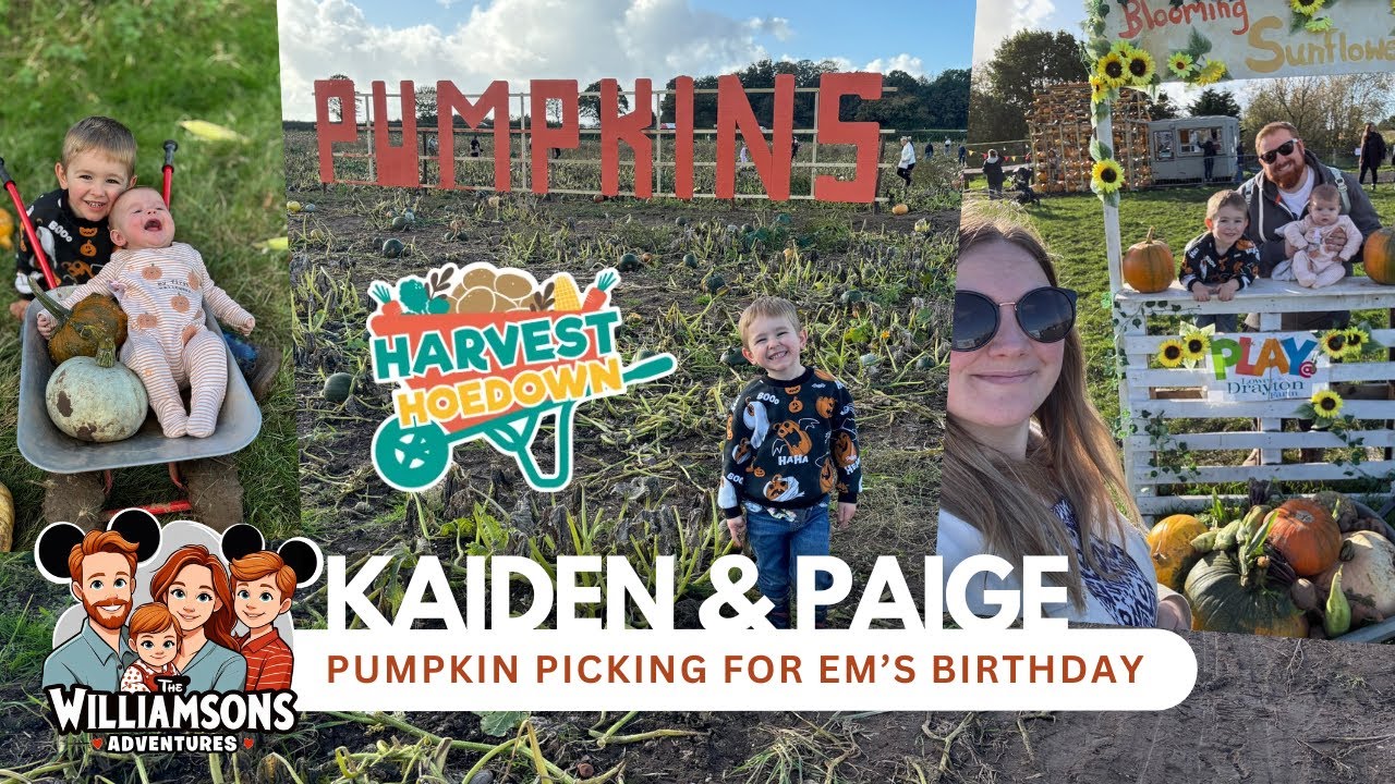 Em’s Birthday at Lower Drayton Farm! 🎂 Pumpkin Picking and Spooky Fun 🎃