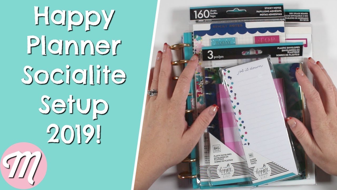Happy Planner Classic Socialite Setup 2019 - My Go To MAMBI Planner For 2019