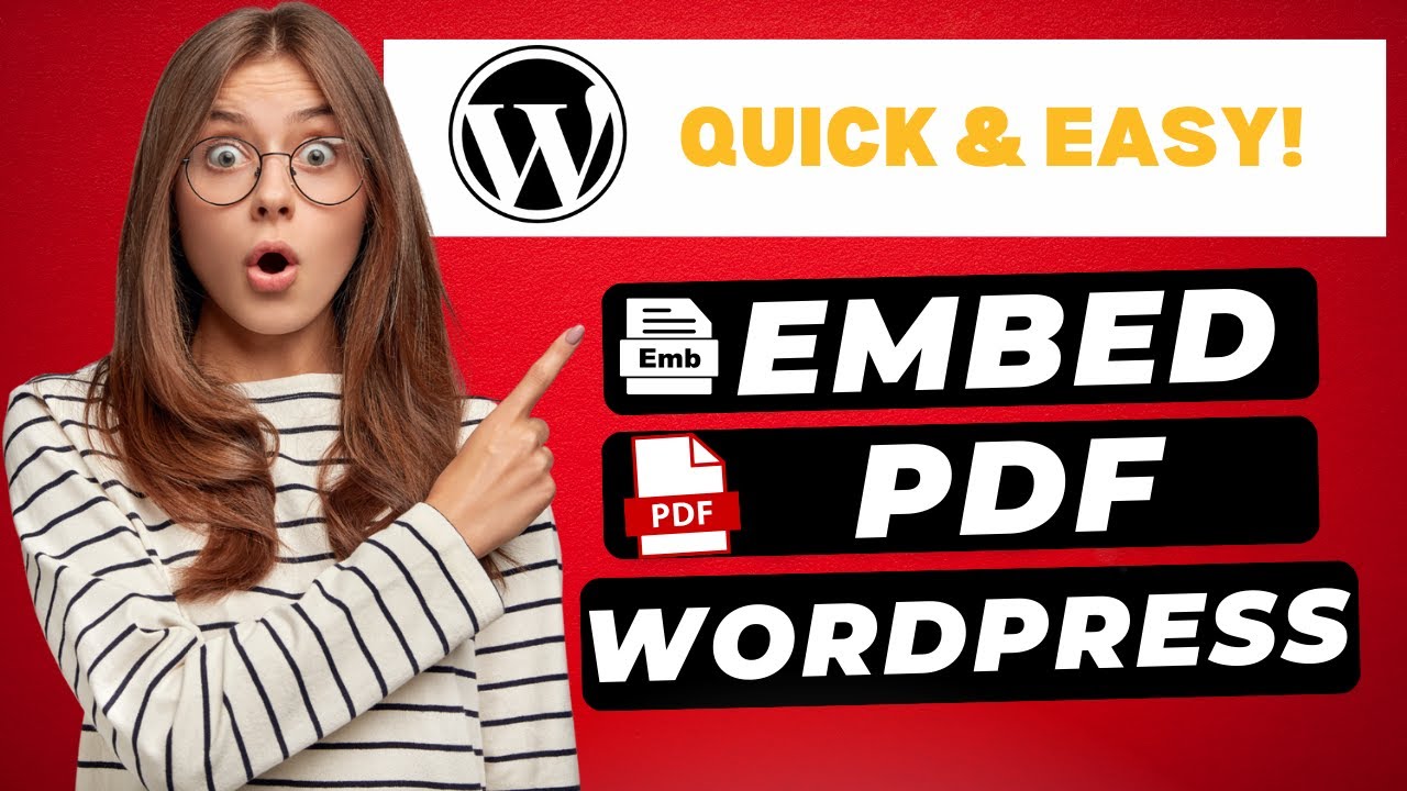 Как встроить PDF-файл в WordPress в 2026 году 🔥 - (БЫСТРО и легко!)