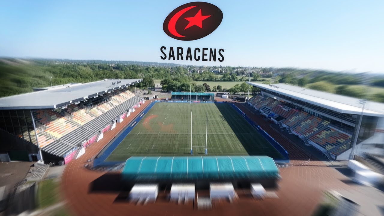 Saracens StoneX Stadium Drone Tour
