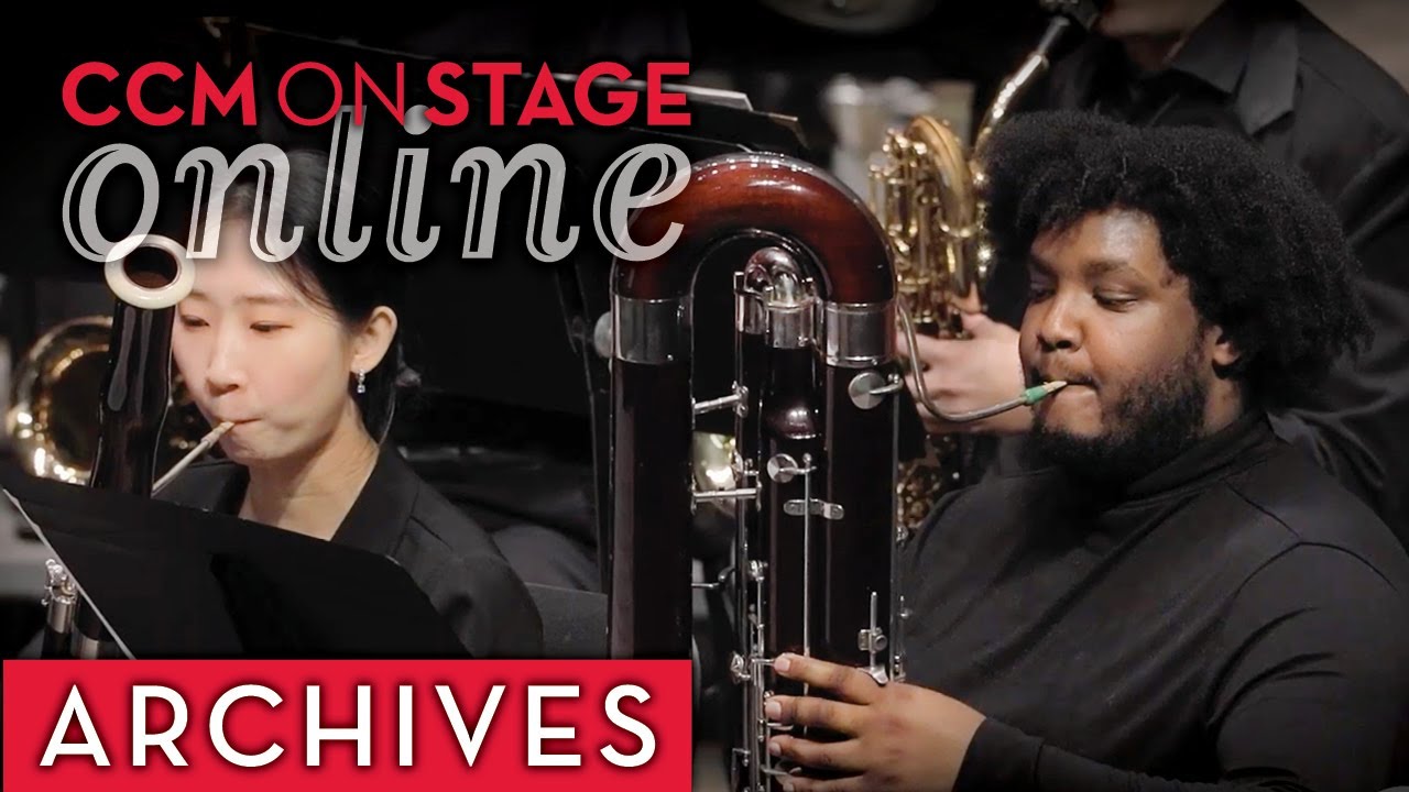 CCM Wind Symphony performs Ottorino Respighi's 