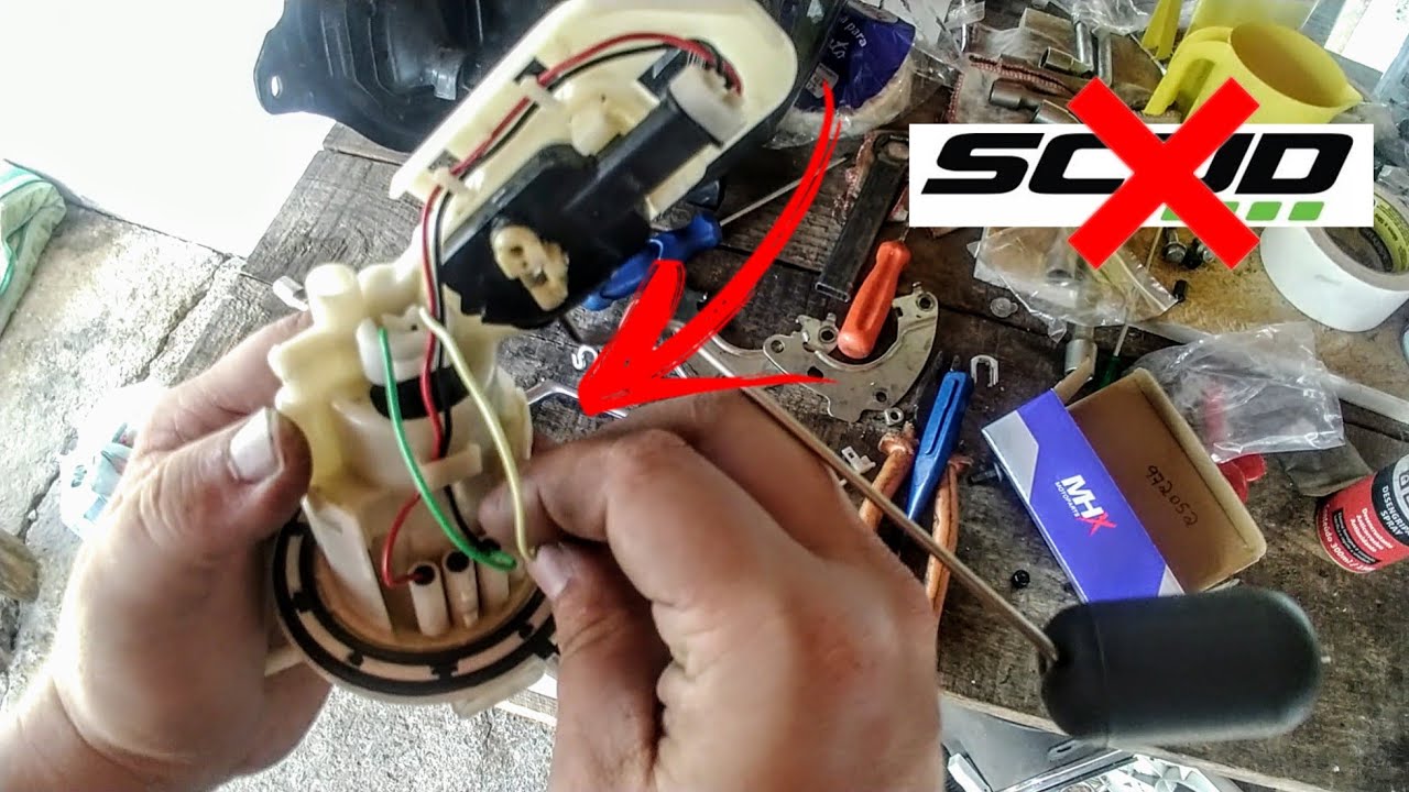 TROCANDO O REFIL DA BOMBA DE COMBUSTÍVEL DA CG FAN 160: Parte 2