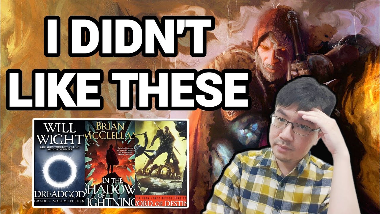 The Most Disappointing Books of 2022 (Cradle, The Witcher, and More.)