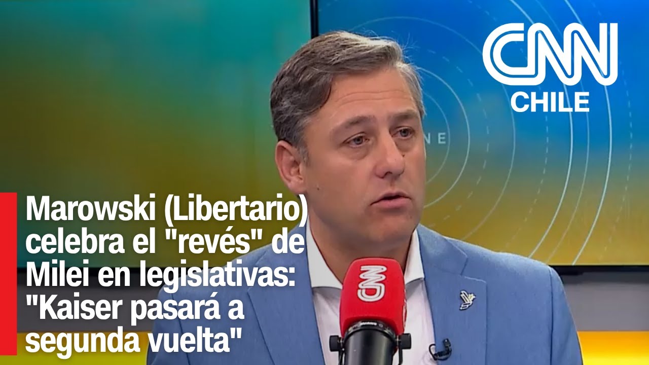 Marowski (Libertario) celebra el 