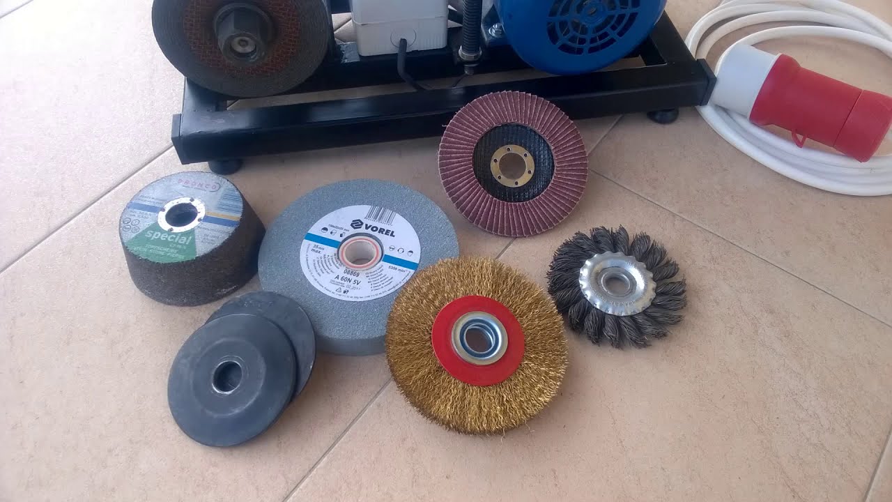 Low speed bench grinder/ Buffing Machine/ Polizor banc