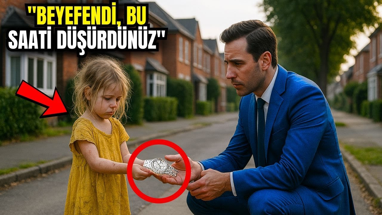 FAKİR KIZ, MİLYONERİN ELMAS SAATİNİ GERİ VERDİ; 