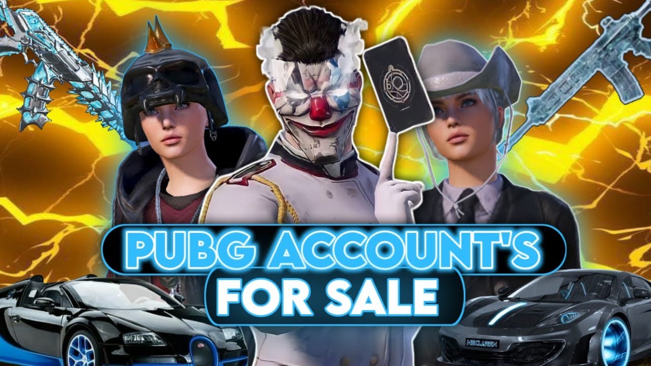 ⚡ “Get Your Dream Account Today – Royal Pass, Skins & More!”Pubg accounts for sale.😳