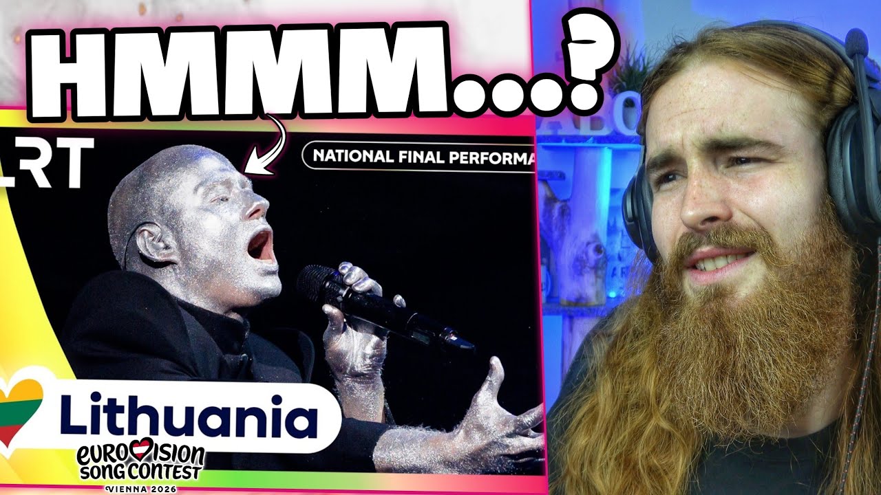 LITAUEN🇱🇹Lion Ceccah - Sólo quiero más🙃ESC 2026 Reaction😐catchy Moment, kein Favorit