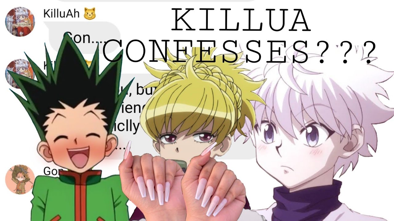 Killua confesses to Gon??? HxH texts