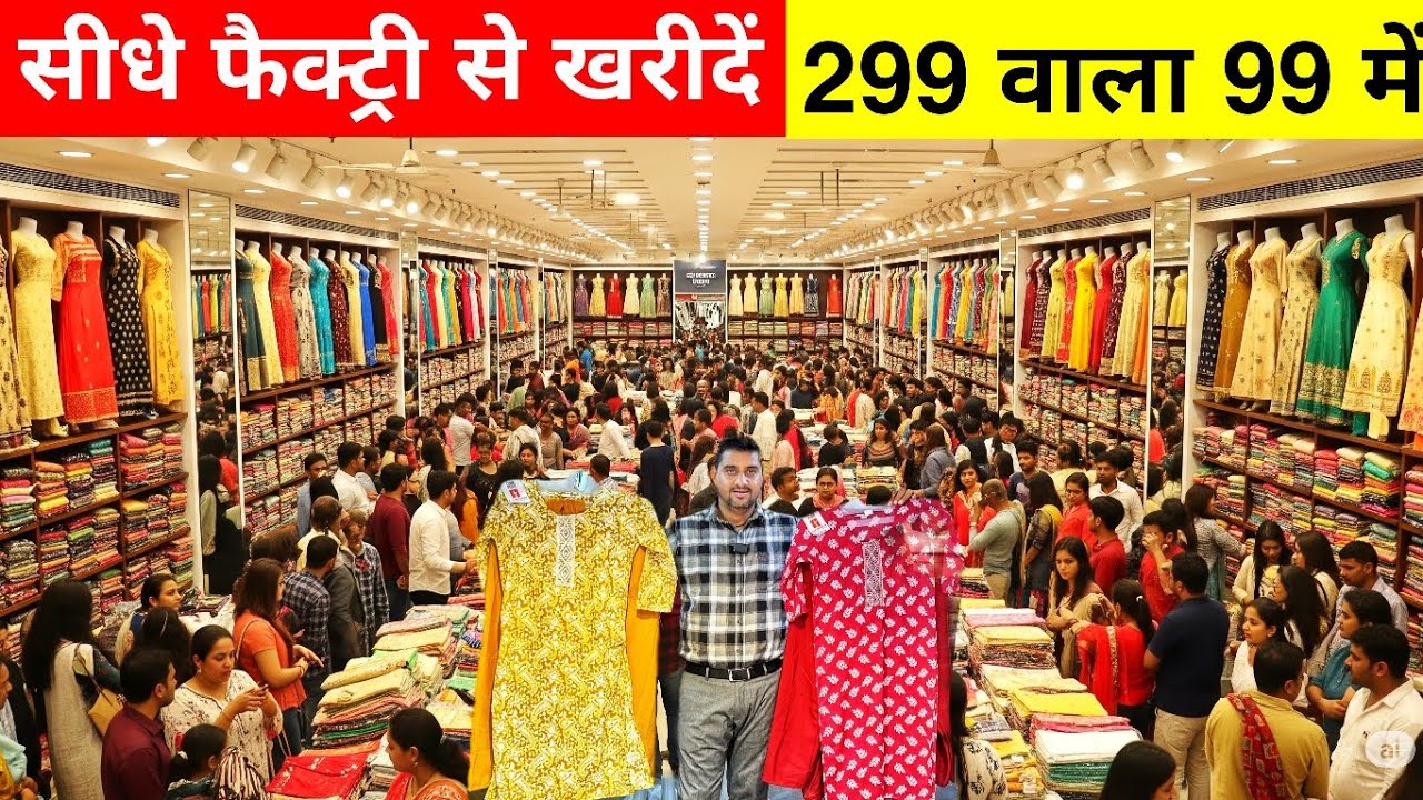 रेट सुन कर दिमाग घूम गया ₹99,₹120, ₹150 Kurti Manufacturer in surat | Kurti wholesale market surat