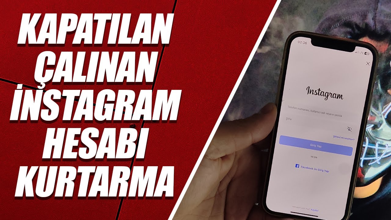 ÇALINAN & KAPATILAN İNSTAGRAM HESABI KURTARMA (2025 YENİ YÖNTEM!) – TEK LİNK