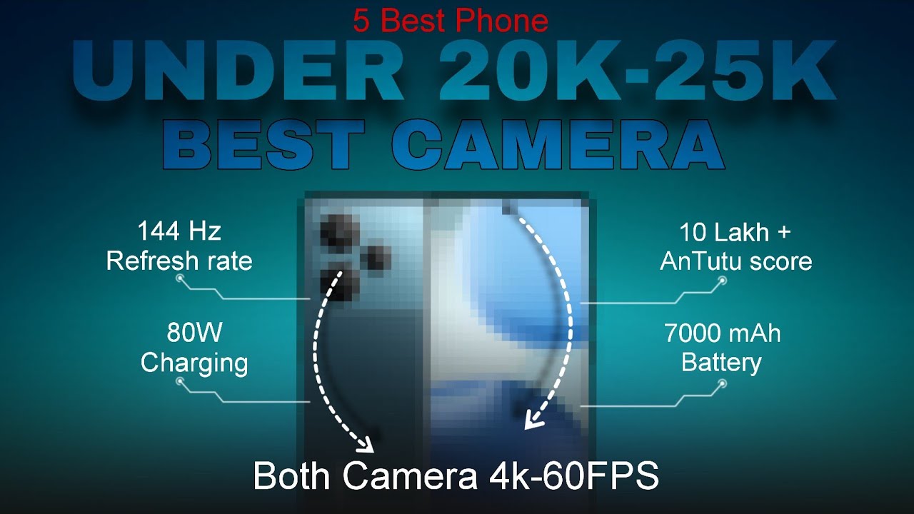 Top 5 Best Camera phones under 20000 || Best Camera Smartphone in 2026 