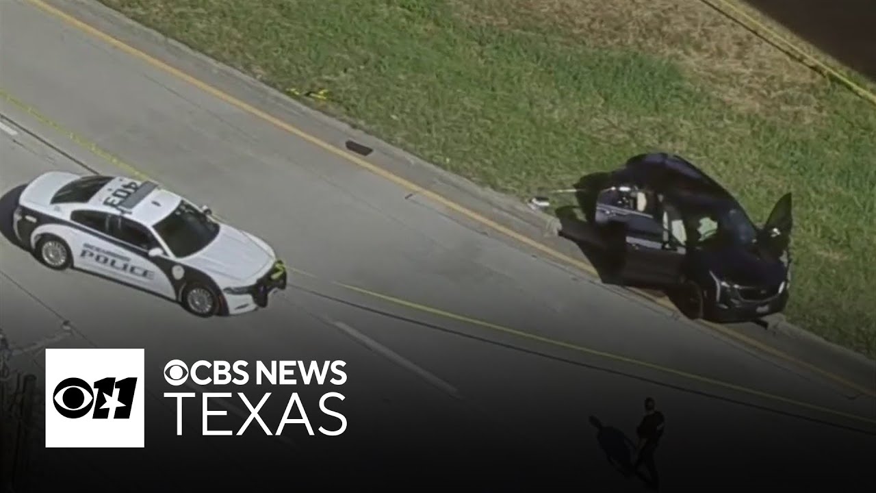 Gunshots during a high-speed pursuit in the middle of Dallas rush hour