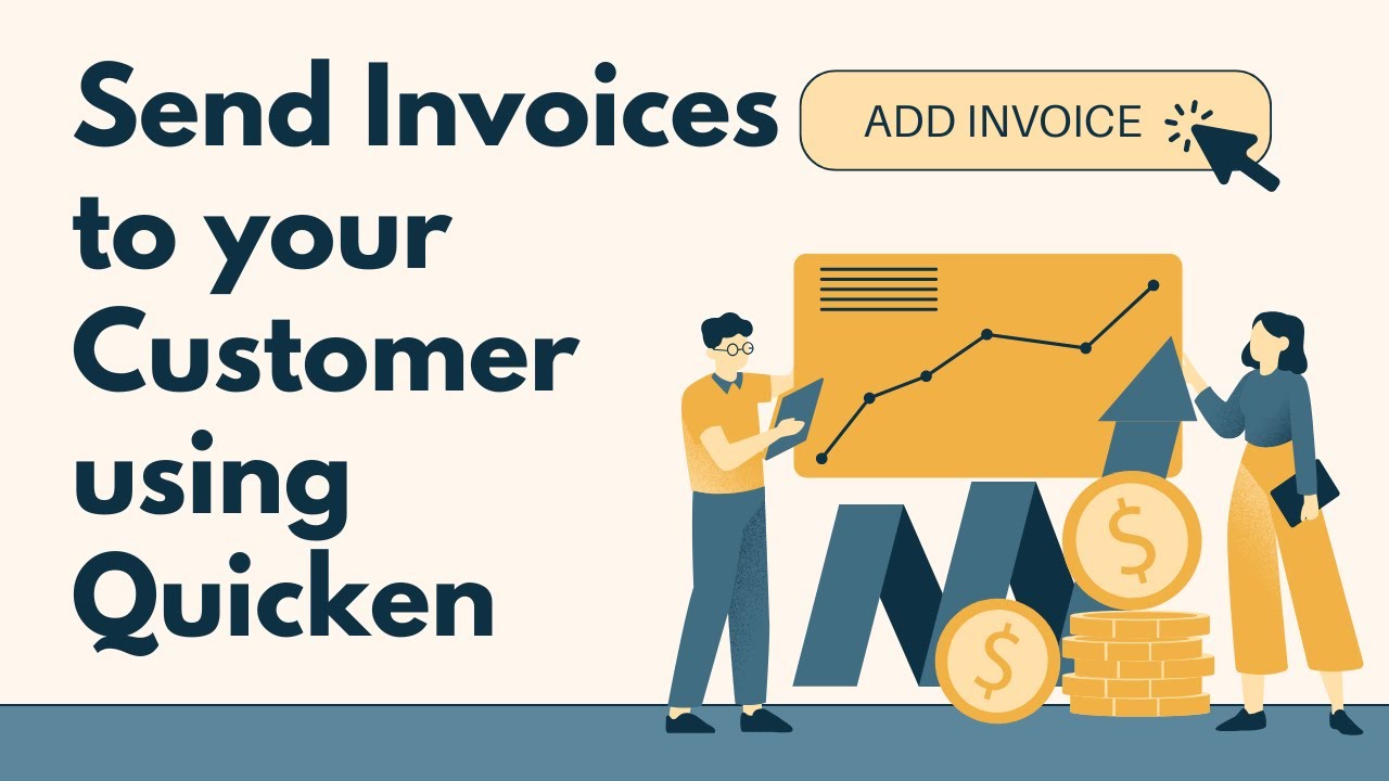 How to Send Invoice to your Customers using Quicken