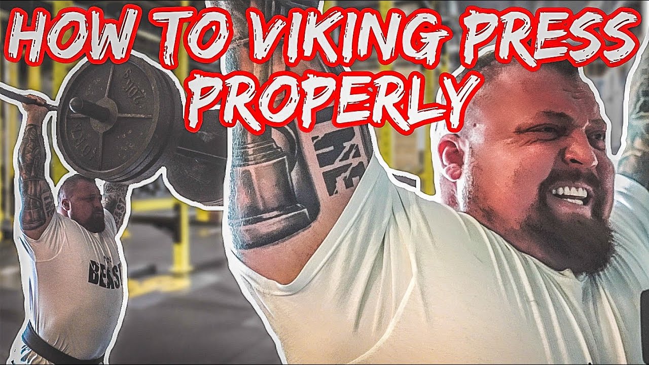 STRONGMAN TIPS | How to Viking Press Properly