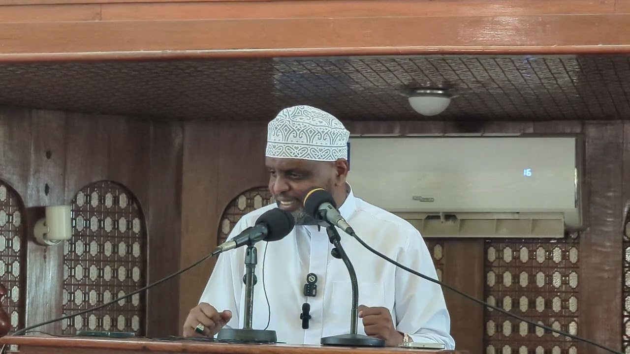 SHEKH OTHMAN MAALIM AFUNGUA DARSA LEO RAMADHAN YA KWANZA