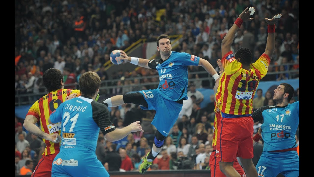 Металург - Барселона 23.02.2014 EHF Champions League