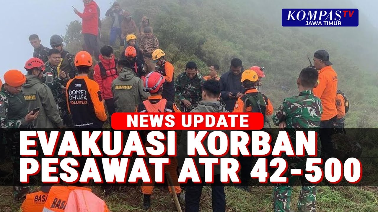 Update! Fakta Korban Kecelakaan Pesawat ATR 42-500: Satu Jenazah Ditemukan Di Jurang
