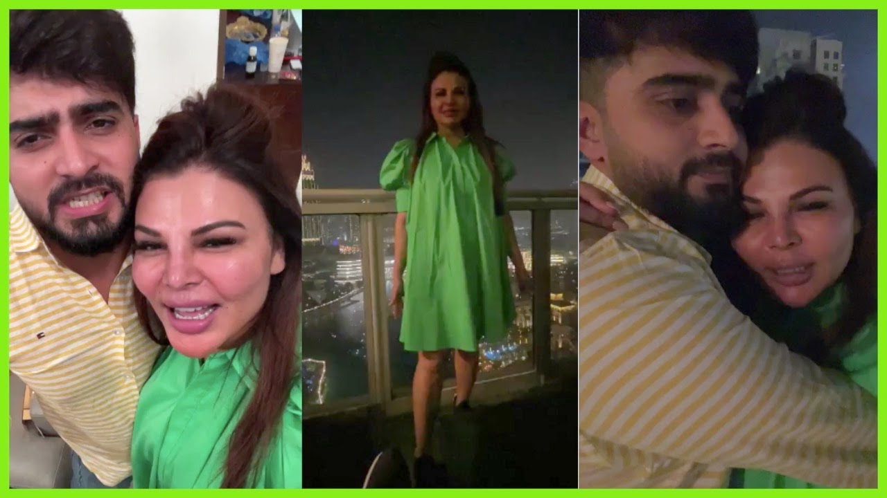 Rakhi Sawant & Adil Khan LIVE🔴 Chat From Dubai || Cute Moments || Instagram