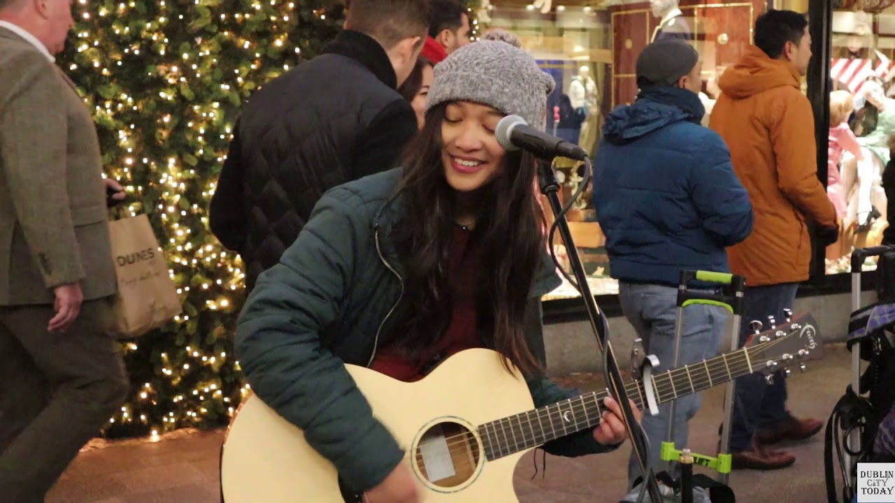 Introducing from The Philippines 16 year old busker Orlaith Toral with 