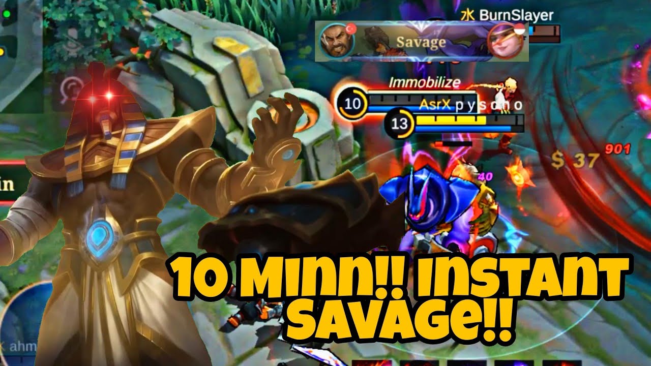 Roger Perfect Savage!!  100% Deadly Build!!Attack Speed!! And Critical!!